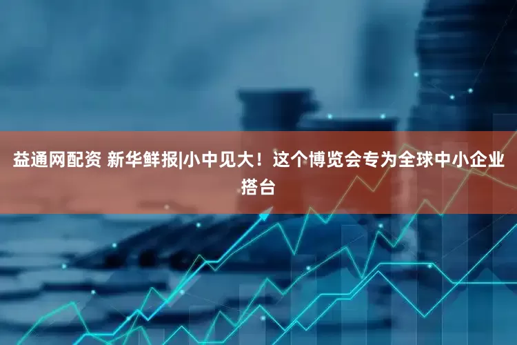 益通网配资 新华鲜报|小中见大！这个博览会专为全球中小企业搭台