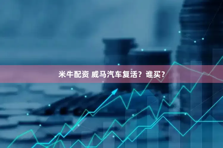 米牛配资 威马汽车复活？谁买？